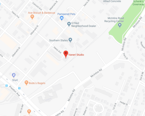 Vaneri Studio Location